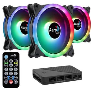 Kit Com 3 Coolers Aerocool Duo