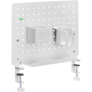 Pegboard Office Painel Organizador Fortrek Grid Space 42x48 Branco