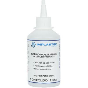 álcool Isopropílico 110ml Com Bico Aplicador