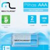 Pilha Recarregável Aaa 1000mah Cb051 - Blister Com 2