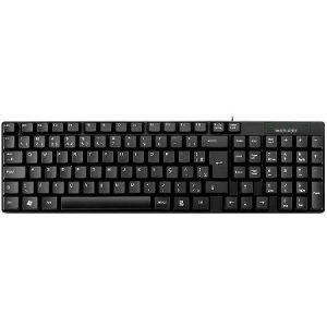Teclado Básico Slim Laser Usb Preto Tc193