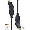 Cabo Hdmi 2.0 4k Ultra Hd 3d Conexão Ethernet Conectores 360° 2 Metros - H20b360-2
