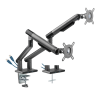 Suporte Articulado C/ Mola  Para 2 Monitores- 17-32
