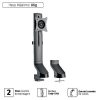 Suporte Fixo Para Monitor C/ Regulagem De Altura - 17' A 32'' - Plmsm01f