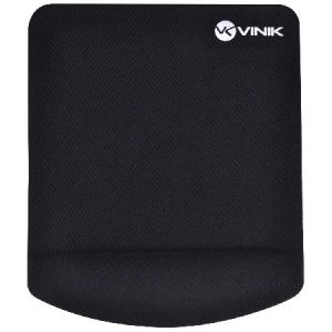 Mouse Pad Com Apoio De Pulso Em Gel Mpg-02p Preto