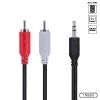 Cabo 2 Rca M Para P2 3.5mm M - 1 Mt - P2r35-1
